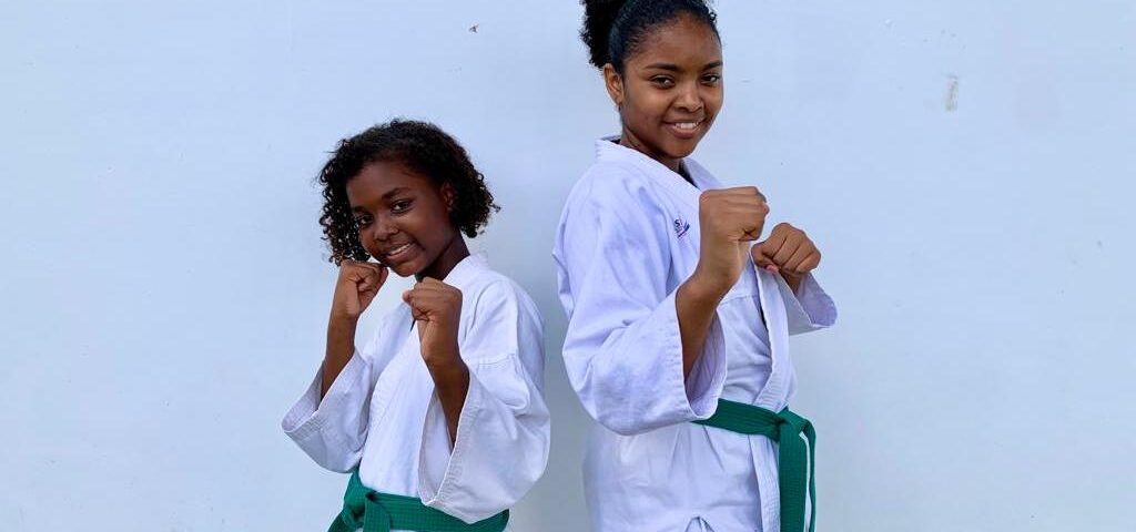 Kamila e Stephany. Foto: Crislane Souza